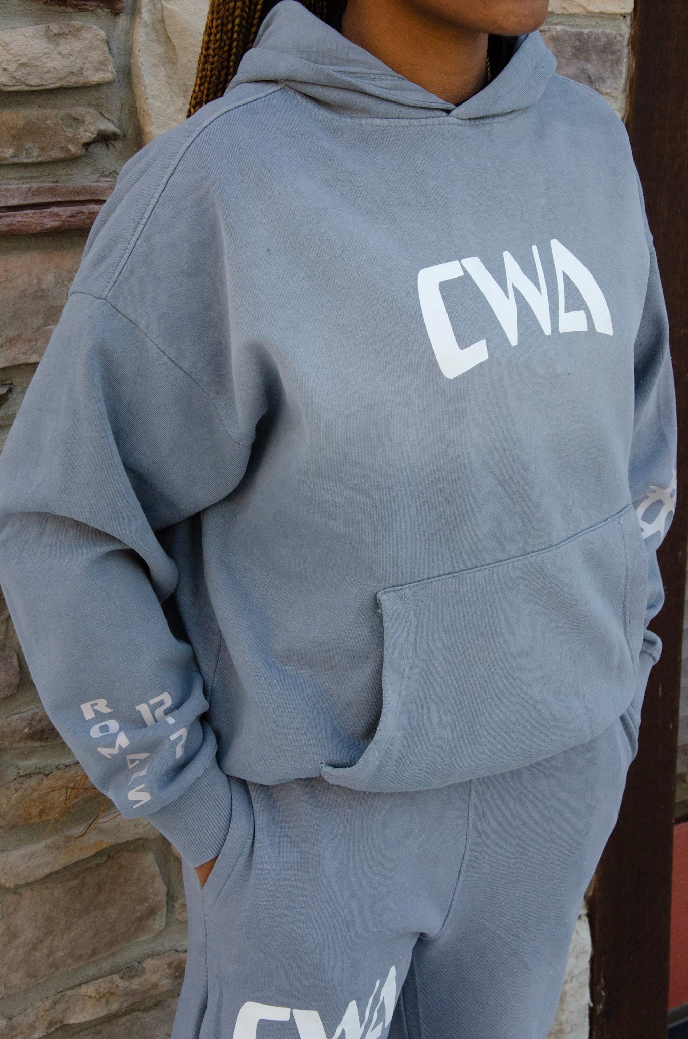 Blue CWA Hooodie
