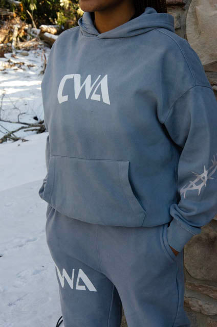 Blue CWA Hooodie