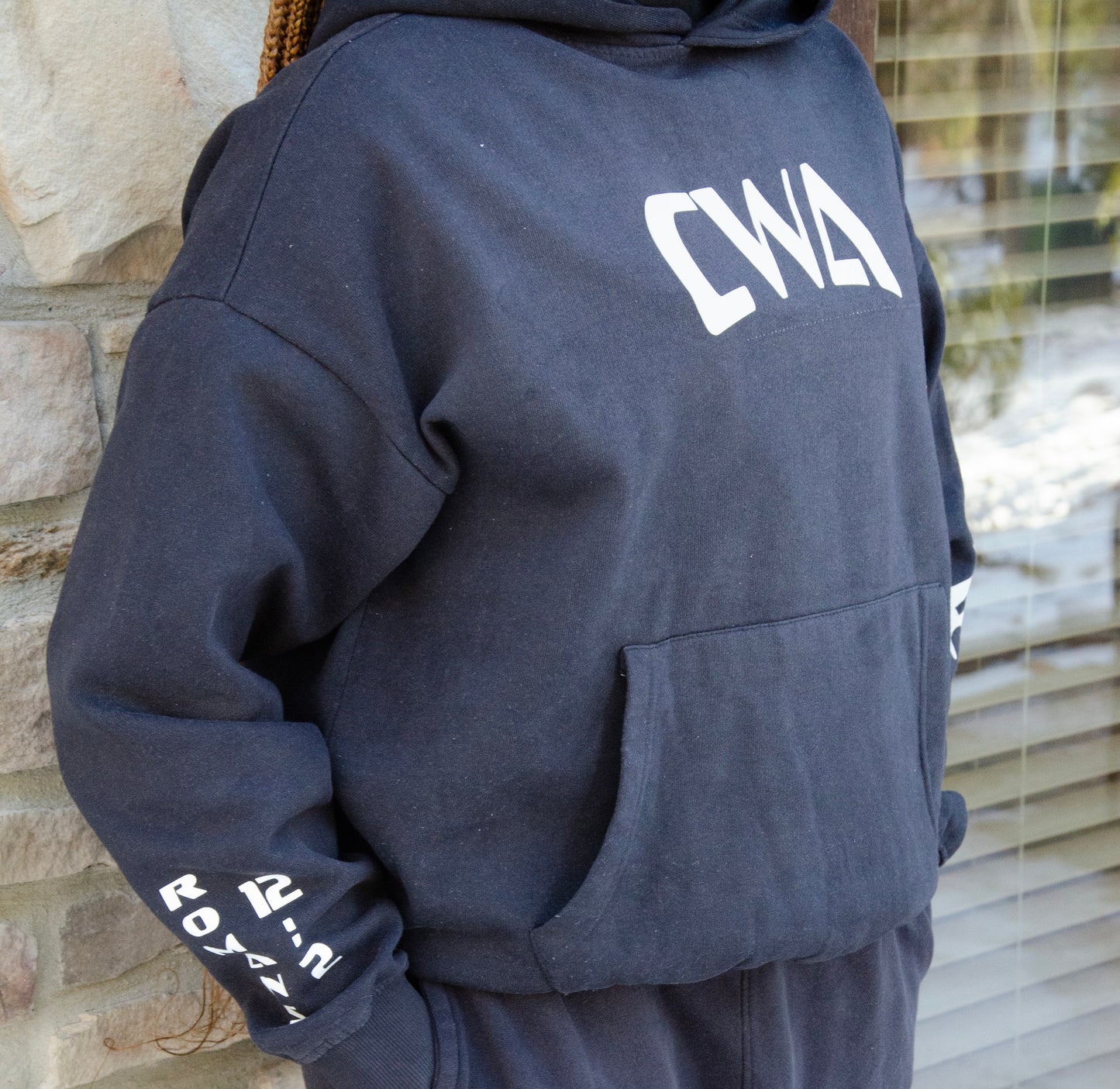 Black CWA Hoodie