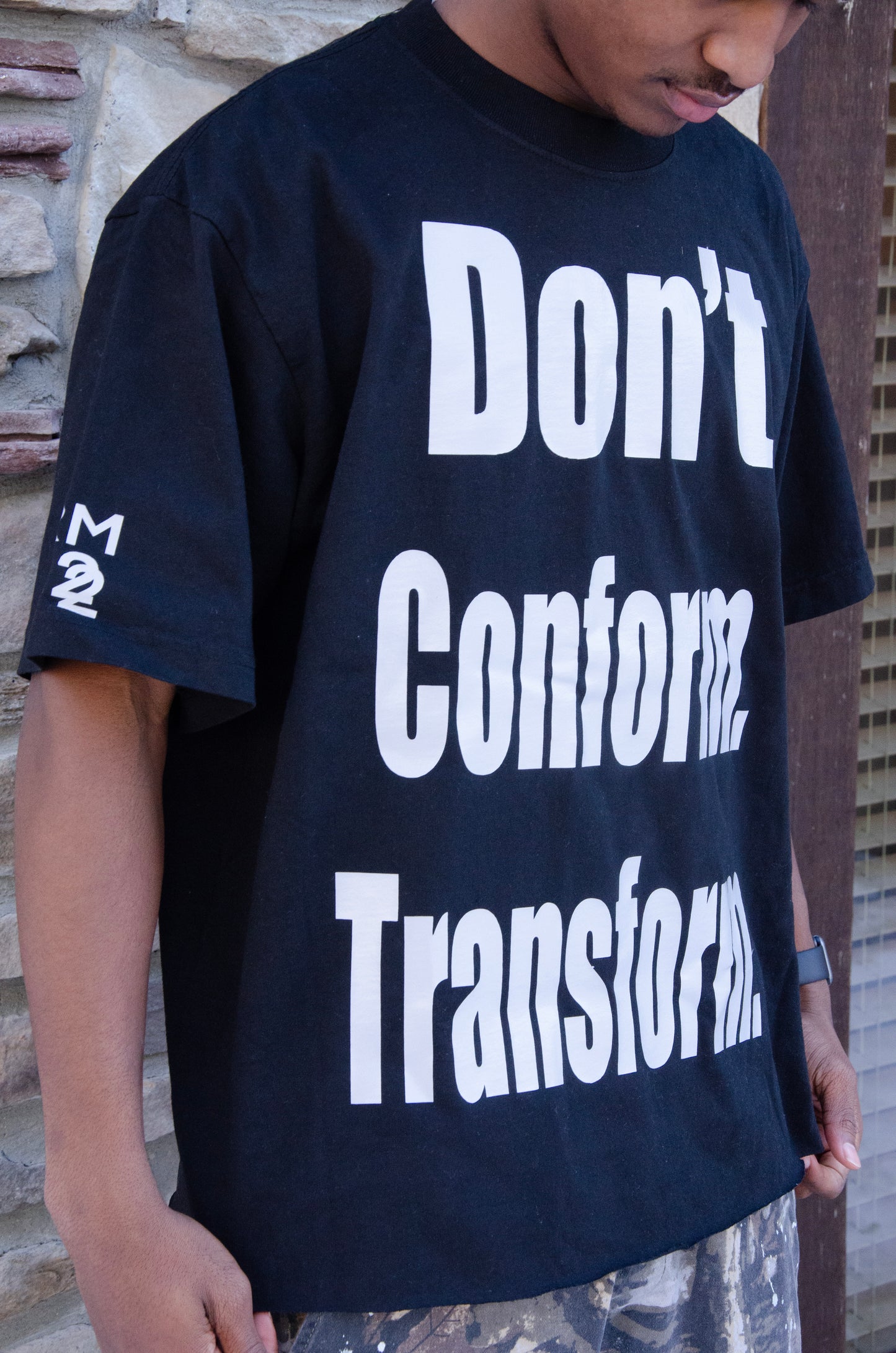 Black Don’t Conform. Transform. Tee