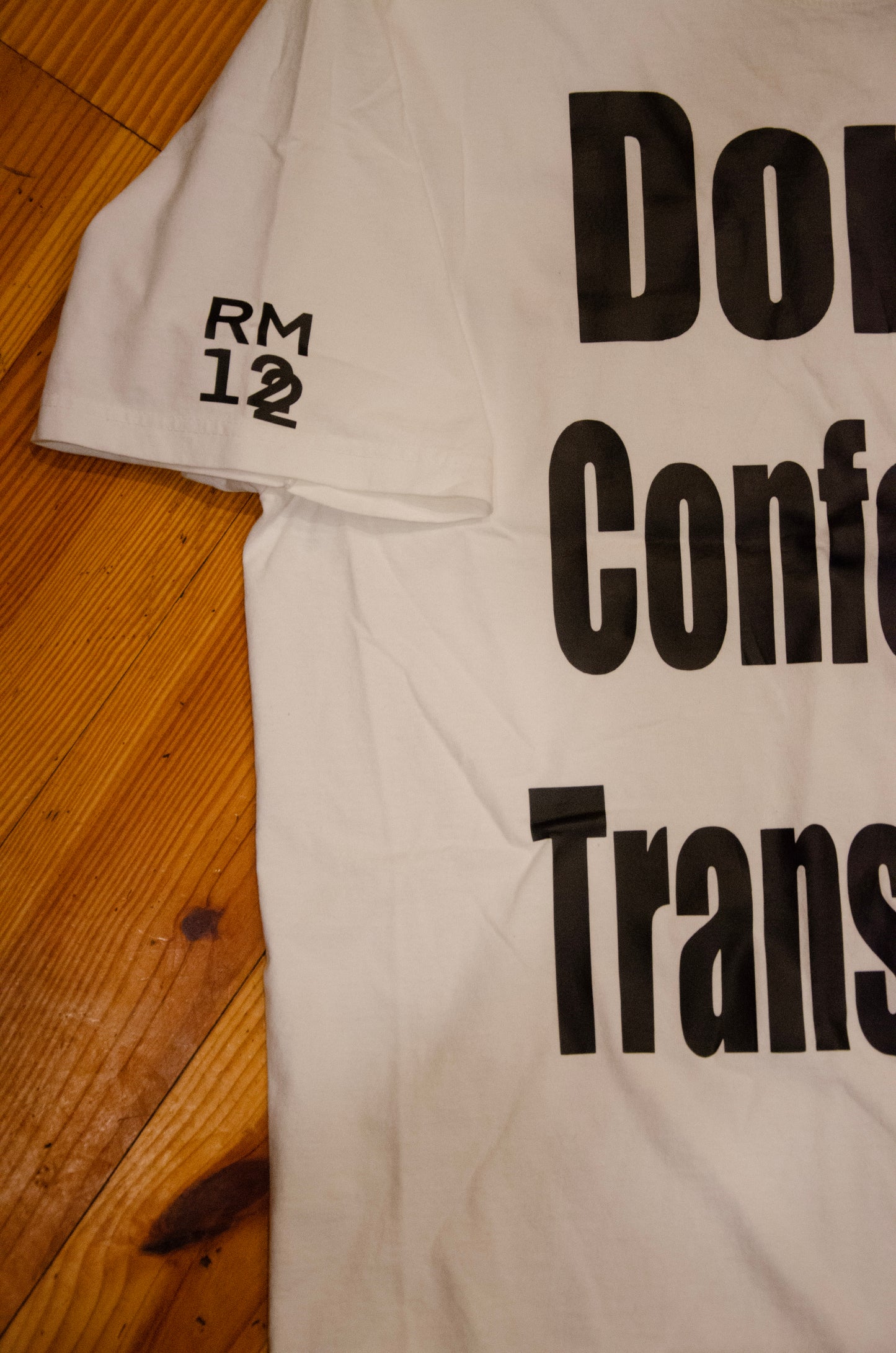 White Don’t Conform. Transform. Tee